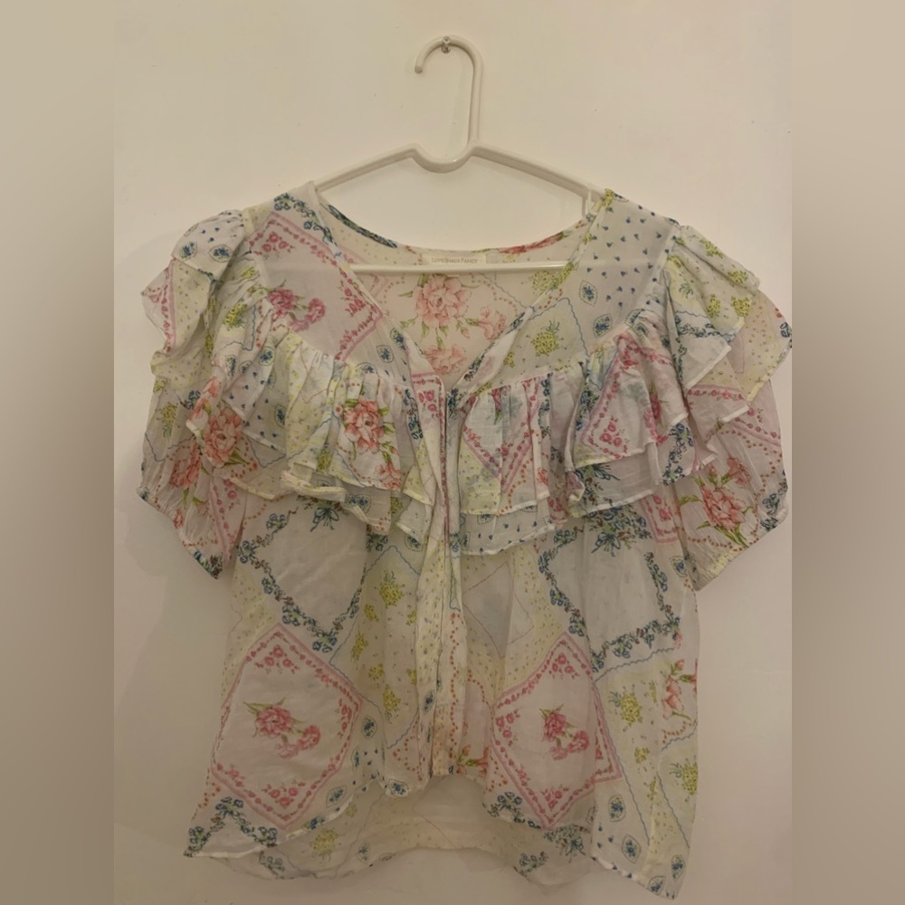Love shack fancy top